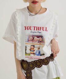 w closet | ロゴレースビッグT(Tシャツ/カットソー)