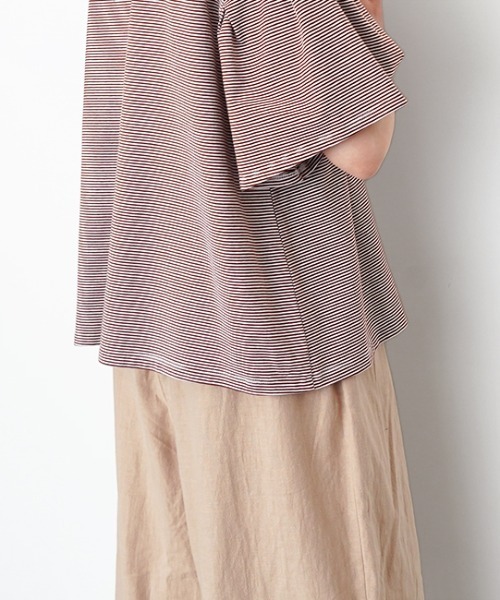 オオカミとフクロウ(オオカミとフクロウ)の「オオカミとモリーヌの想い出“カットソー”(Tシャツ/カットソー・レディース・ブラウン系その他/グレー系その他・FREE)」の6枚目の写真