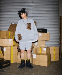 Yellow by TAKAHISA MASUDA（イエロー バイ タカヒサ マスダ）の「【Yellow by TAKAHISA MASUDA】HOOK & LOOP - SWEAT SHORT PANTS（スウェットパンツ）」