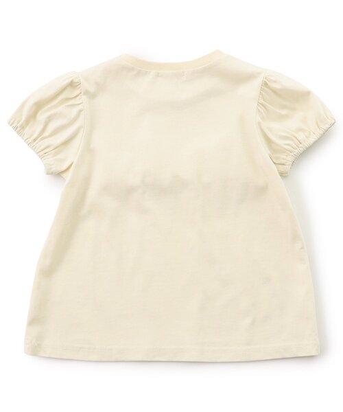 Boribon(ボリボン)の「チュールロゴ半袖Tシャツ(Tシャツ/カットソー・キッズ・チャコール/アイボリー・80/90/100/110/120)」の10枚目の写真