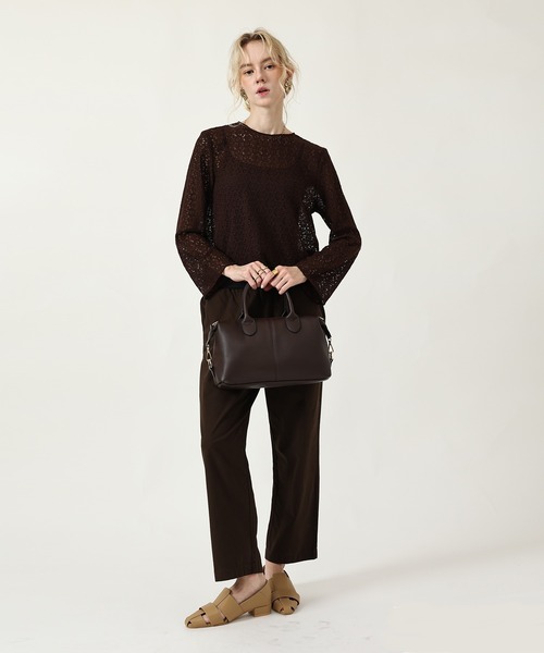 style code(スタイルコード)の「ZOZO限定【STYLE CODE/スタイルコード】2WAY ミニボストンバッグ(ボストンバッグ・レディース・ブラック/ブラウン・FREE)」の21枚目の写真