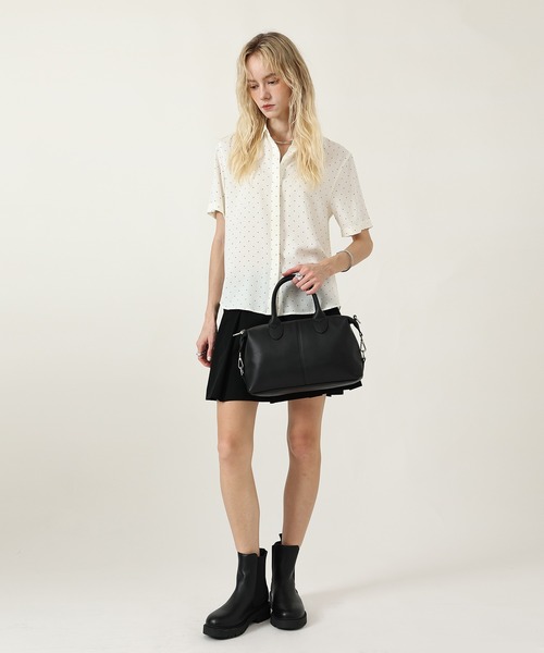 style code(スタイルコード)の「ZOZO限定【STYLE CODE/スタイルコード】2WAY ミニボストンバッグ(ボストンバッグ・レディース・ブラック/ブラウン・FREE)」の10枚目の写真