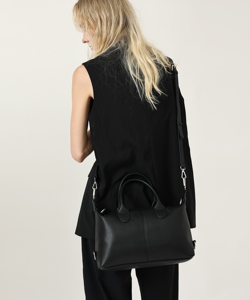 style code(スタイルコード)の「ZOZO限定【STYLE CODE/スタイルコード】2WAY ミニボストンバッグ(ボストンバッグ・レディース・ブラック/ブラウン・FREE)」の9枚目の写真
