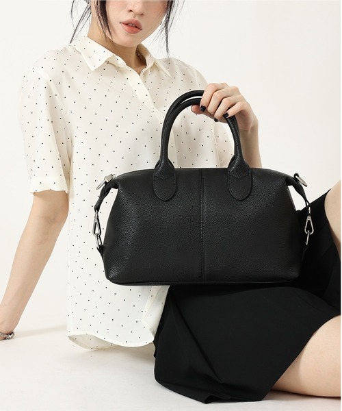 style code(スタイルコード)の「ZOZO限定【STYLE CODE/スタイルコード】2WAY ミニボストンバッグ(ボストンバッグ・レディース・ブラック/ブラウン・FREE)」の12枚目の写真