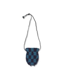 MacMahon Knitting Mills（マクマホン ニッティング ミルズ）の「MacMahon Knitting Mills Pochette-Checker マクマホンニッティングミルズ ショルダーバッグ（ショルダーバッグ）」