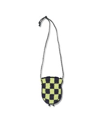 MacMahon Knitting Mills（マクマホン ニッティング ミルズ）の「MacMahon Knitting Mills Pochette-Checker マクマホンニッティングミルズ ショルダーバッグ（ショルダーバッグ）」