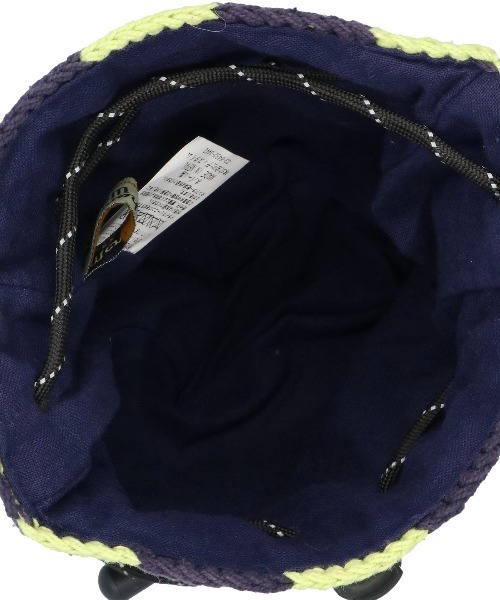 MacMahon Knitting Mills（マクマホン ニッティング ミルズ）の「MacMahon Knitting Mills Pochette-Checker マクマホンニッティングミルズ ショルダーバッグ（ショルダーバッグ・メンズ・ホワイト/ネイビー/ピンク/グリーン・FREE）」の5枚目の写真