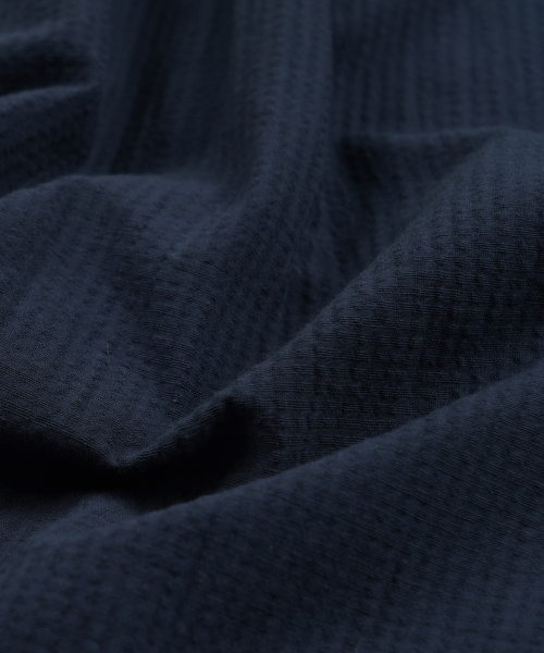 FRIZMWORKS(フリズムワークス)の「OG DOBBY WEAVE SEERSUCKER HALF SHIRT _ NAVY(シャツ/ブラウス・メンズ・その他・SMALL/MEDIUM/LARGE/X-LARGE)」の7枚目の写真
