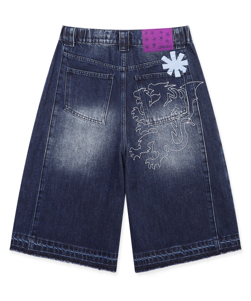 GLACK(グラック)の「GP185 キメラデニムバミューダパンツ (インディゴ)(その他パンツ・レディース・その他・SMALL/MEDIUM/LARGE)」の5枚目の写真