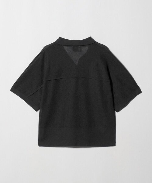 UNITED ARROWS(ユナイテッドアローズ)の「スキッパー ドルマンスリーブ ニット ‐ウォッシャブル‐(ニット/セーター・レディース・ダークブラウン/ネイビー/ブラック・FREE)」の21枚目の写真