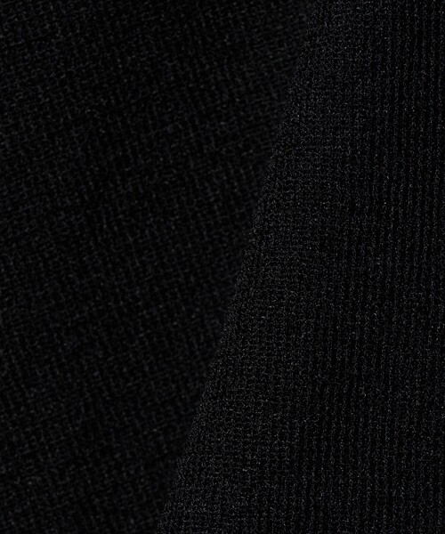 UNITED ARROWS(ユナイテッドアローズ)の「スキッパー ドルマンスリーブ ニット ‐ウォッシャブル‐(ニット/セーター・レディース・ダークブラウン/ネイビー/ブラック・FREE)」の5枚目の写真