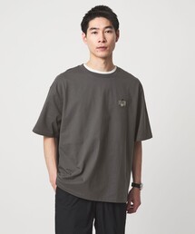 ROSTER・INFIELDER DESIGN（ロスターインフィールダーデザイン）の「【別注】＜ROSTER BEAR＞GLR 刺しゅう ロゴ 半袖 Tシャツ（Tシャツ/カットソー）」