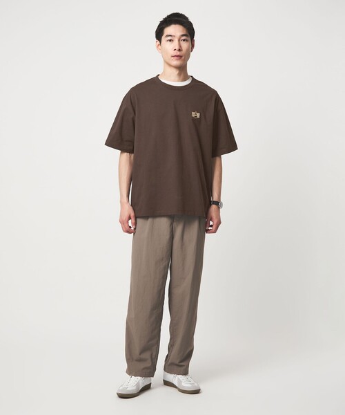 ROSTER・INFIELDER DESIGN(ロスターインフィールダーデザイン)の「【別注】<ROSTER BEAR>GLR 刺しゅう ロゴ 半袖 Tシャツ(Tシャツ/カットソー・メンズ・ケリーグリーン/ナチュラル/ダークブラウン/ダークグレー・L/XL/M/S)」の5枚目の写真