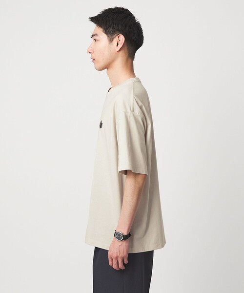 ROSTER・INFIELDER DESIGN(ロスターインフィールダーデザイン)の「【別注】<ROSTER BEAR>GLR 刺しゅう ロゴ 半袖 Tシャツ(Tシャツ/カットソー・メンズ・ケリーグリーン/ナチュラル/ダークブラウン/ダークグレー・L/XL/M/S)」の9枚目の写真