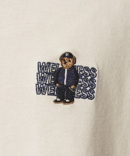 ROSTER・INFIELDER DESIGN(ロスターインフィールダーデザイン)の「【別注】<ROSTER BEAR>GLR 刺しゅう ロゴ 半袖 Tシャツ(Tシャツ/カットソー・メンズ・ケリーグリーン/ナチュラル/ダークブラウン/ダークグレー・L/XL/M/S)」の15枚目の写真