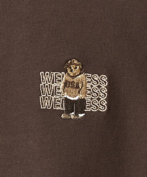 ROSTER・INFIELDER DESIGN(ロスターインフィールダーデザイン)の「【別注】<ROSTER BEAR>GLR 刺しゅう ロゴ 半袖 Tシャツ(Tシャツ/カットソー・メンズ・ケリーグリーン/ナチュラル/ダークブラウン/ダークグレー・L/XL/M/S)」の17枚目の写真