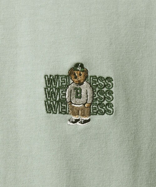 ROSTER・INFIELDER DESIGN(ロスターインフィールダーデザイン)の「【別注】<ROSTER BEAR>GLR 刺しゅう ロゴ 半袖 Tシャツ(Tシャツ/カットソー・メンズ・ケリーグリーン/ナチュラル/ダークブラウン/ダークグレー・L/XL/M/S)」の18枚目の写真