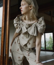 et.UNiVER（エトユニベール）の「Petal Embroidery Setup Pants Dress（パンツドレス）」