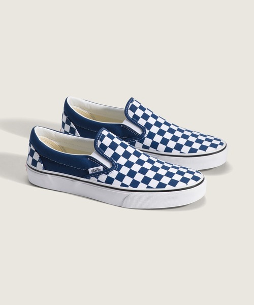 VANS(バンズ)の「クラシック スリッポン / Classic Slip-On COLOR THEORY C VN000DAHFOB1(スリッポン・メンズ・インディゴブルー・5/5.5/6/6.5/7/7.5/8/8.5/9/9.5/10/10.5/11/11.5/12)」の2枚目の写真