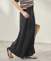 journal standard L'essage | 《セットアップ可》トリプルリネンキュロットパンツ(スラックス)