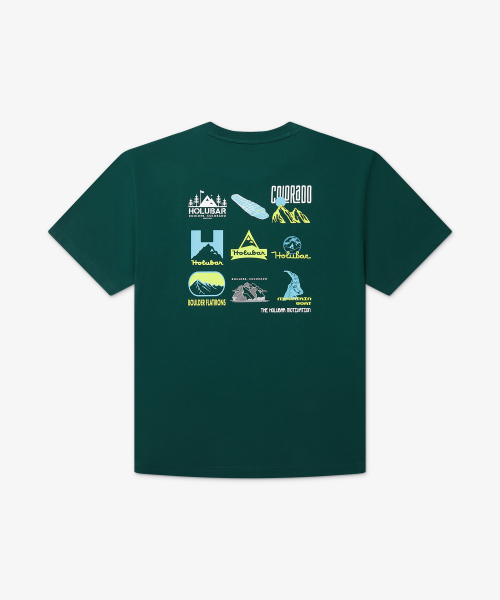 HOLUBAR(ホルバー)の「Backpacking Graphic T Shirt Deep Green(Tシャツ/カットソー・メンズ・その他・MEDIUM/LARGE/X-LARGE)」の2枚目の写真