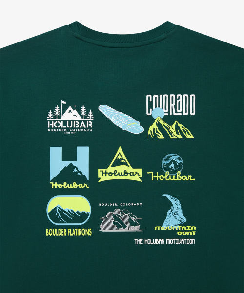 HOLUBAR(ホルバー)の「Backpacking Graphic T Shirt Deep Green(Tシャツ/カットソー・メンズ・その他・MEDIUM/LARGE/X-LARGE)」の8枚目の写真