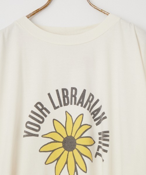 REMI RELIEF（レミレリーフ）の「[REMI RELIEF/レミレリーフ] 別注 ビッグシルエット SP加工プリントＴシャツ（Tシャツ/カットソー・レディース・オフホワイト・M/S/F）」の21枚目の写真