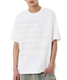 『OY/オーワイ』BOLD LETTERS TEE/ボールドレタースTシャツ