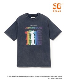 【別注】U/MUSIC × IG / JAMIROQUAI グラフィック Tシャツ NAVY