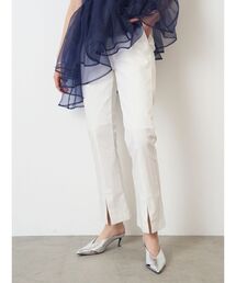 ELENDEEK | コットン混スリムスリットパンツ(その他パンツ)