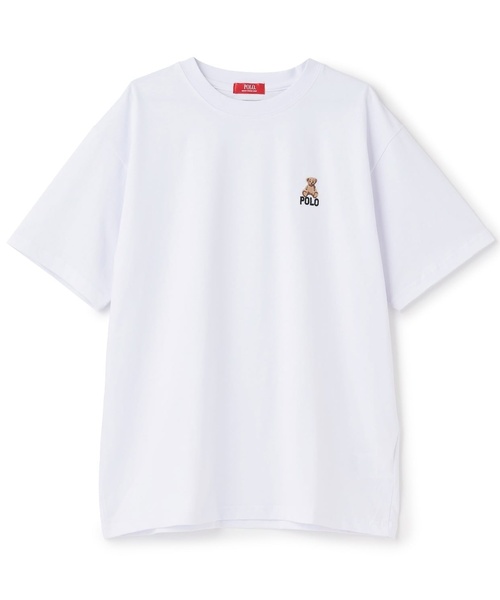 petit main LIEN(プティマインリアン)の「【POLO BCS/リンク】半袖Tシャツ(Tシャツ/カットソー・レディース・ライトグレー/ネイビー/オフホワイト・F)」の2枚目の写真