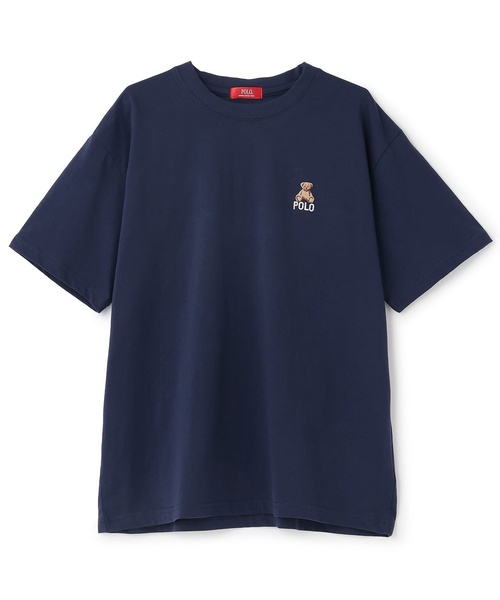 petit main LIEN(プティマインリアン)の「【POLO BCS/リンク】半袖Tシャツ(Tシャツ/カットソー・レディース・ライトグレー/ネイビー/オフホワイト・F)」の10枚目の写真