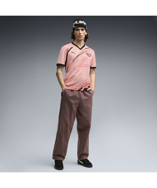 PUMA（プーマ）の「PUMA プーマ メンズ 2026-27 パレルモ ホーム レプリカ 半袖 ユニフォーム（Tシャツ/カットソー・メンズ・ピンク系その他2・LARGE/MEDIUM/SMALL/X-LARGE）」の3枚目の写真