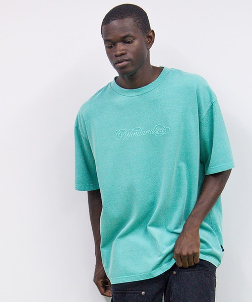 WIND AND SEA(ウィンダンシー)の「GARMENT DYED KANOKO S/S TEE(Tシャツ/カットソー・メンズ・ブラック/グレー/ミント・X-LARGE/LARGE/MEDIUM/SMALL)」の3枚目の写真