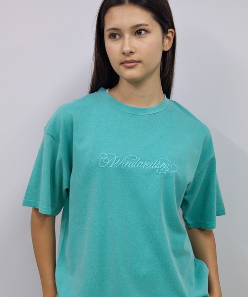 WIND AND SEA(ウィンダンシー)の「GARMENT DYED KANOKO S/S TEE(Tシャツ/カットソー・メンズ・ブラック/グレー/ミント・X-LARGE/LARGE/MEDIUM/SMALL)」の13枚目の写真