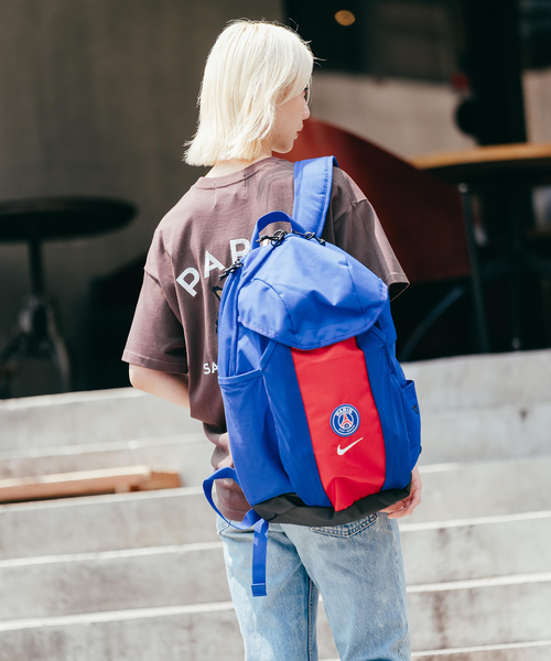 NIKE(ナイキ)の「【NIKE / ナイキ】Paris Saint Germain Nike Academy Backpac(バックパック/リュック・メンズ・ネイビー・FREE)」の10枚目の写真