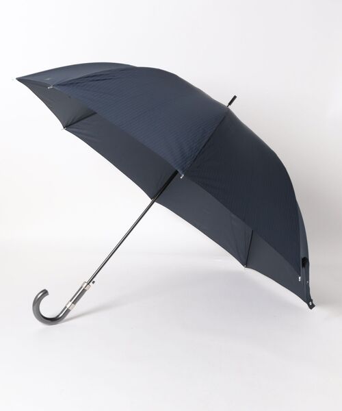 POLO RALPH LAUREN(ポロ ラルフ ローレン)の「長傘 雨傘 大きめ ”ストライプ ポニー 70cm”(長傘・メンズ・ダークグレー/ブラック/ダークブルー・FREE)」の3枚目の写真