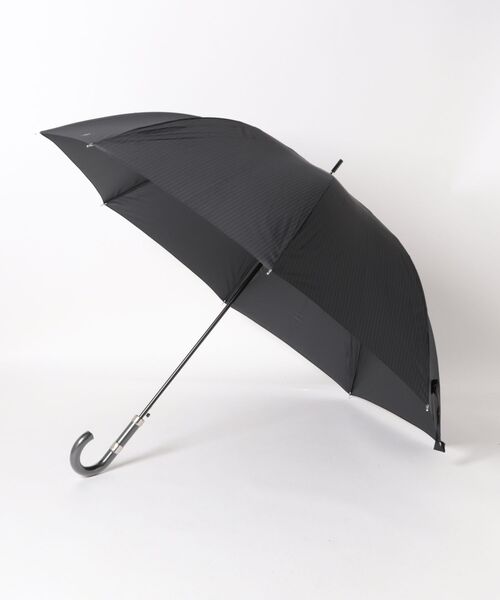 POLO RALPH LAUREN(ポロ ラルフ ローレン)の「長傘 雨傘 大きめ ”ストライプ ポニー 70cm”(長傘・メンズ・ダークグレー/ブラック/ダークブルー・FREE)」の2枚目の写真