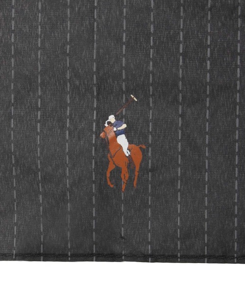 POLO RALPH LAUREN(ポロ ラルフ ローレン)の「長傘 雨傘 大きめ ”ストライプ ポニー 70cm”(長傘・メンズ・ダークグレー/ブラック/ダークブルー・FREE)」の5枚目の写真