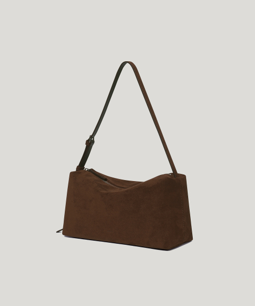 OVHEE（オヴェイ）の「ミヌスエードショルダーバッグ Minu Suede Shoulder Bag（ショルダーバッグ・レディース・ブラック/ダークブラウン・FREE）」の15枚目の写真
