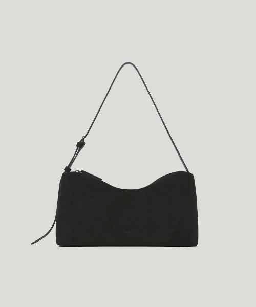 OVHEE（オヴェイ）の「ミヌスエードショルダーバッグ Minu Suede Shoulder Bag（ショルダーバッグ・レディース・ブラック/ダークブラウン・FREE）」の21枚目の写真