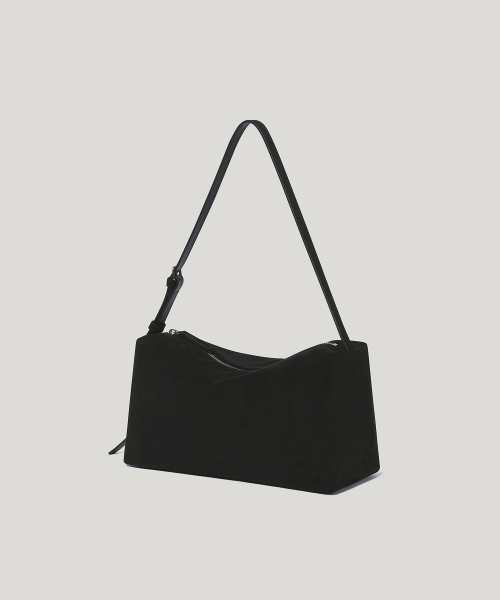 OVHEE（オヴェイ）の「ミヌスエードショルダーバッグ Minu Suede Shoulder Bag（ショルダーバッグ・レディース・ブラック/ダークブラウン・FREE）」の22枚目の写真