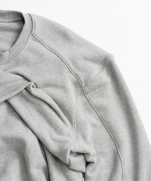 PRANK PROJECT(プランクプロジェクト)の「【2026Autumn Pre-Order】ツイストスウェット / Twist Sweatshirt(スウェット・レディース・グレー/ブラウン/ブラック・FREE)」の9枚目の写真