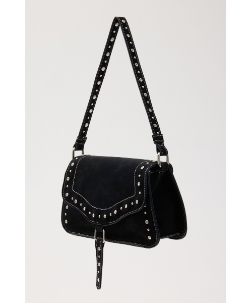 MOUSSY(マウジー)の「【26年AW新作】JEWEL STUDS ショルダーバッグ(ショルダーバッグ・レディース・ブラウン/ブルー/ブラック・FREE)」の6枚目の写真