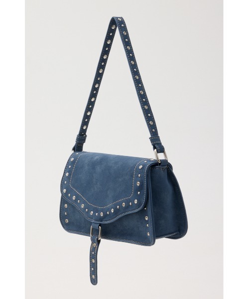 MOUSSY(マウジー)の「【26年AW新作】JEWEL STUDS ショルダーバッグ(ショルダーバッグ・レディース・ブラウン/ブルー/ブラック・FREE)」の12枚目の写真