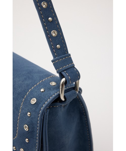 MOUSSY(マウジー)の「【26年AW新作】JEWEL STUDS ショルダーバッグ(ショルダーバッグ・レディース・ブラウン/ブルー/ブラック・FREE)」の15枚目の写真