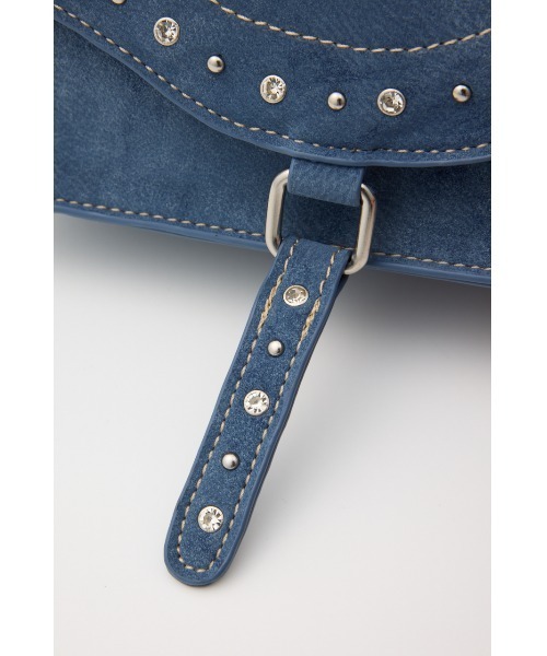 MOUSSY(マウジー)の「【26年AW新作】JEWEL STUDS ショルダーバッグ(ショルダーバッグ・レディース・ブラウン/ブルー/ブラック・FREE)」の19枚目の写真