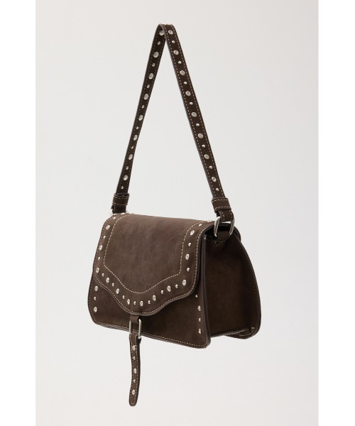 MOUSSY(マウジー)の「【26年AW新作】JEWEL STUDS ショルダーバッグ(ショルダーバッグ・レディース・ブラウン/ブルー/ブラック・FREE)」の22枚目の写真
