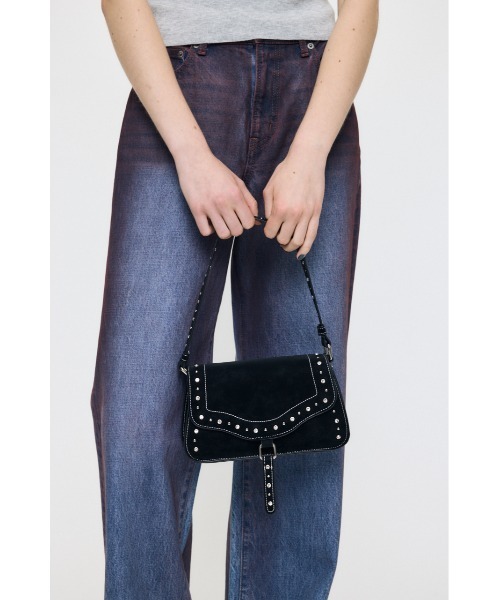 MOUSSY(マウジー)の「【26年AW新作】JEWEL STUDS ショルダーバッグ(ショルダーバッグ・レディース・ブラウン/ブルー/ブラック・FREE)」の10枚目の写真