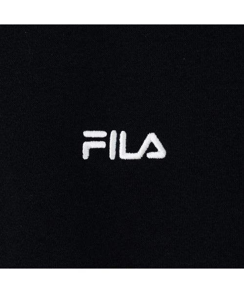 FILA（フィラ）の「COLOR BLOCK HALF ZIP SWEAT / カラーブロック ハーフジップスウェット（スウェット・メンズ・ダークグリーン/ネイビー/ブラック・M/L/XL）」の5枚目の写真